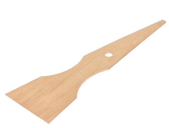 Лопатка кулинарная деревянная,25*7см MARMITON 17422